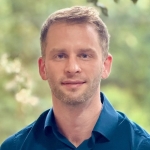 A person smiling.